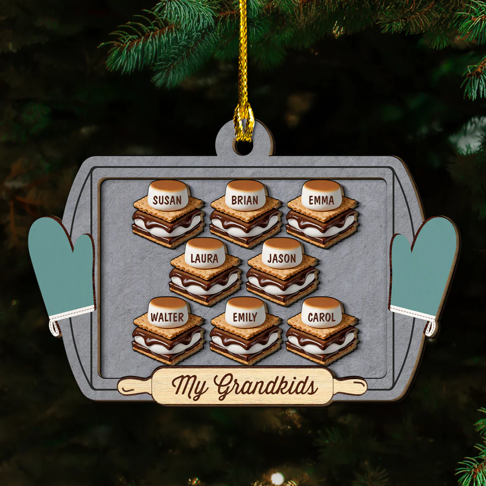 Perfect Recipe For Christmas - Personalized Custom Freeshape 2-Layered Wood Ornament - Image 4