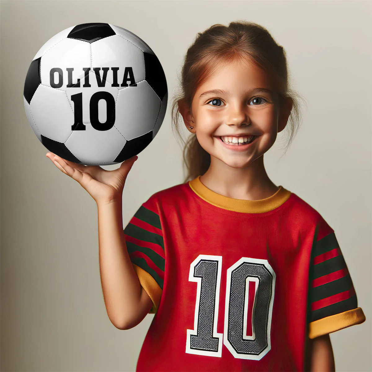 Personalised Football With Name And Number - Image 3