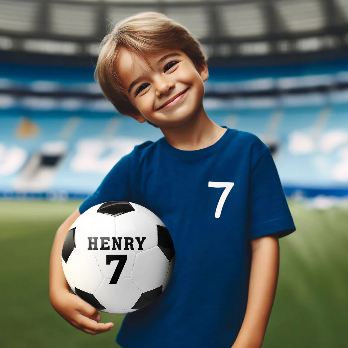 Personalised Football With Name And Number - Image 4