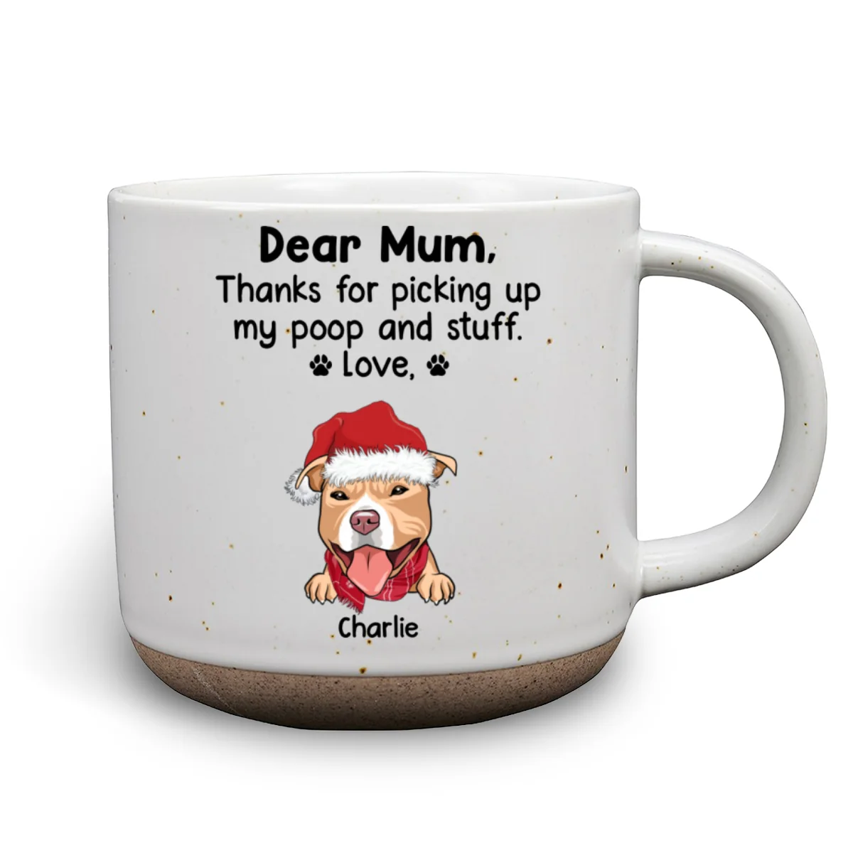 Picking Up My Poop - Personalized Custom Pottery Mug - Image 7