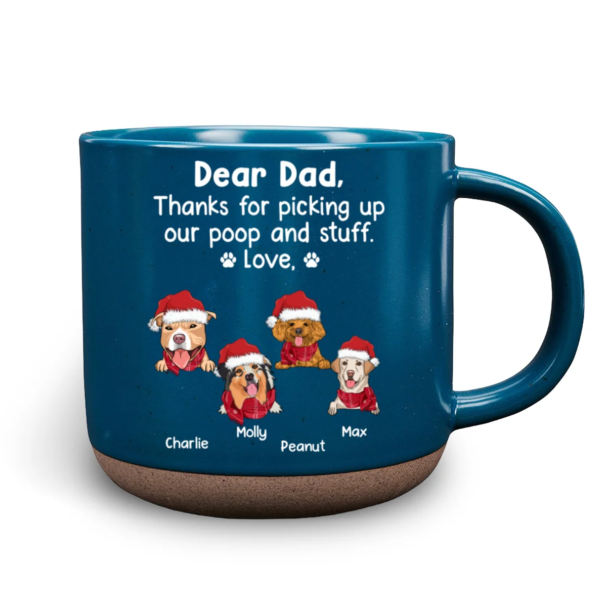 Picking Up My Poop - Personalized Custom Pottery Mug - Image 8