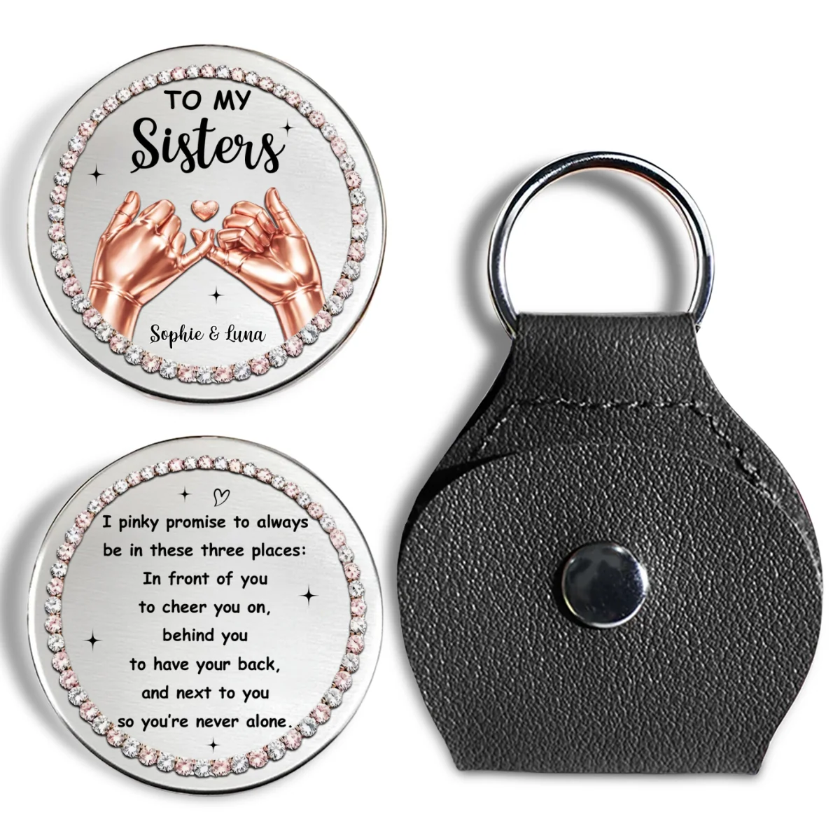 Pinky Promise - Personalized Custom Pocket Hug - Image 7
