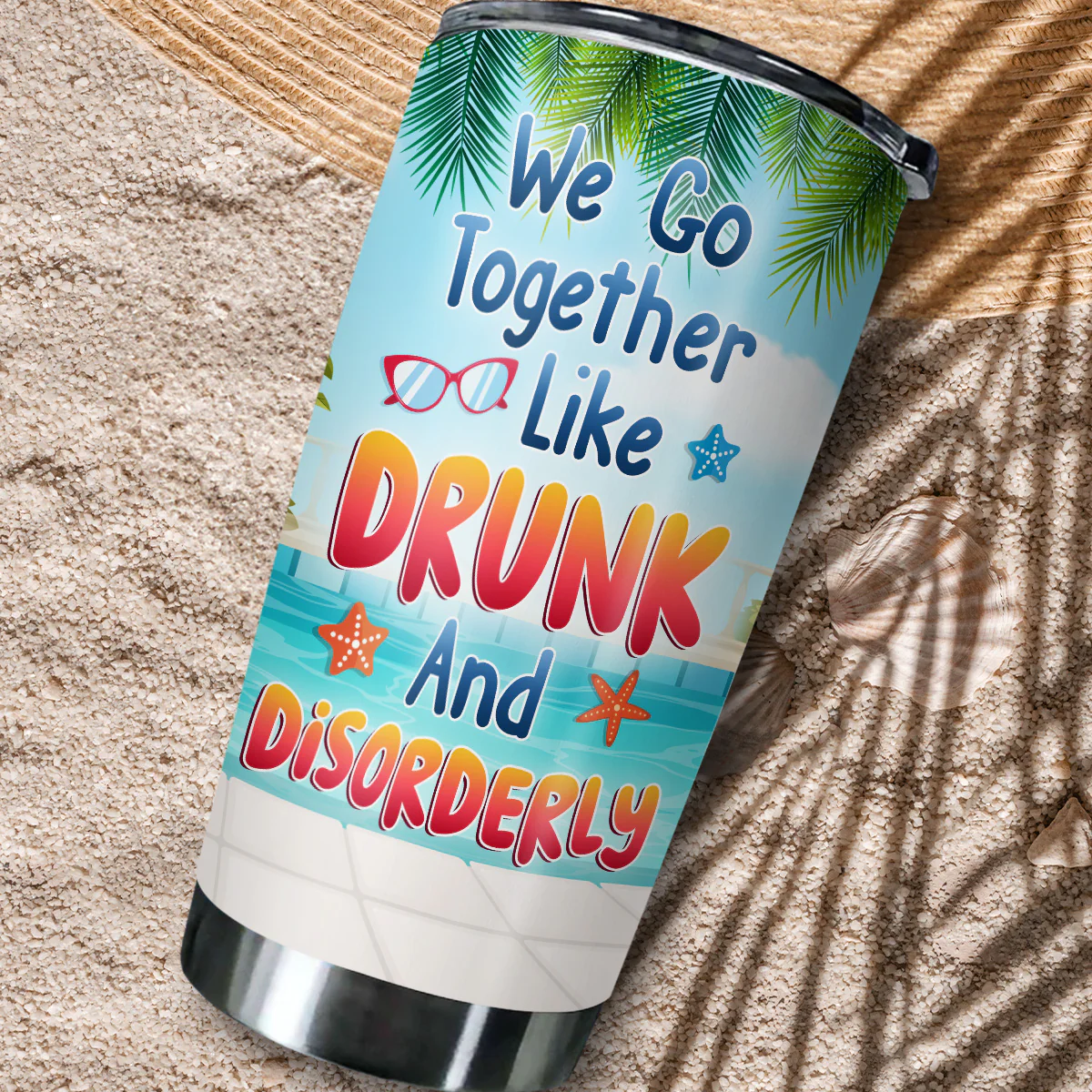 Pool Party - Personalized Custom Tumbler - Image 6
