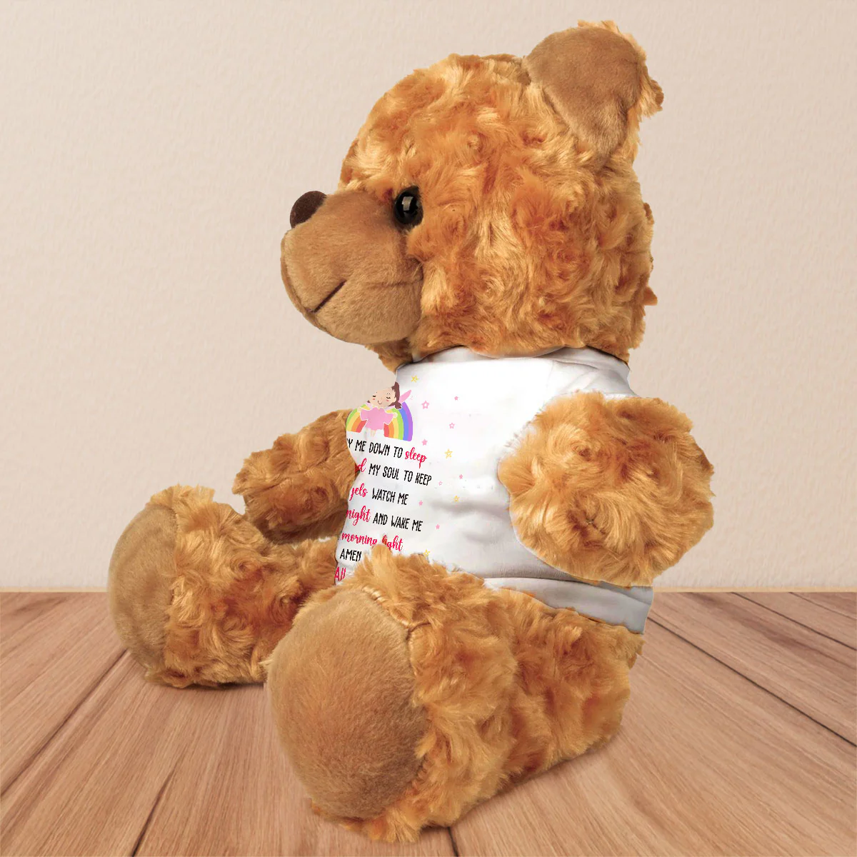 Prayer For Children - Personalized Custom Cuddle Bear - Image 4