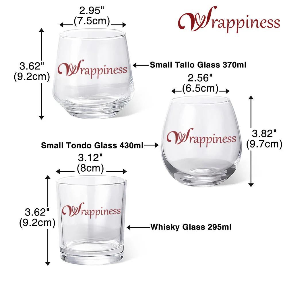 Prescription Whiskey Glasses - Personalized Custom Engraved Whiskey Glass - Image 6