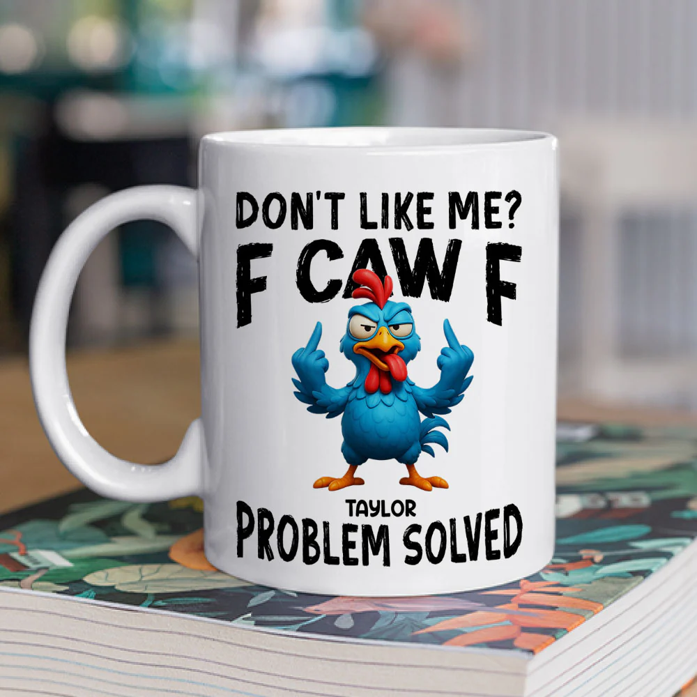 Problem Solved - Personalized Custom Coffee Mug - Image 2