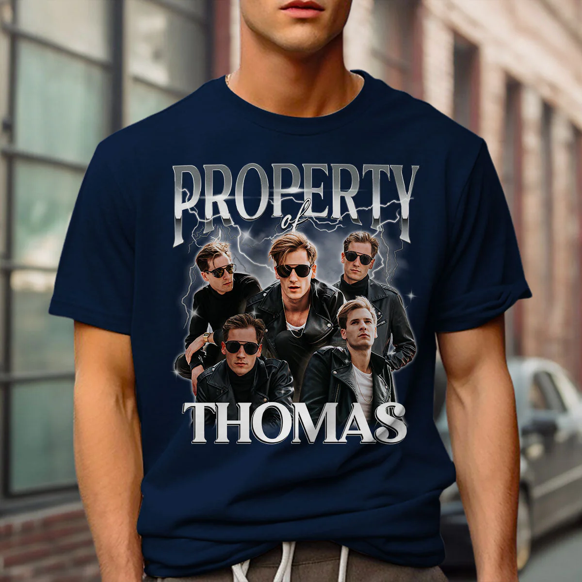 Property Vintage - Personalized Custom Unisex T-shirt - Image 2