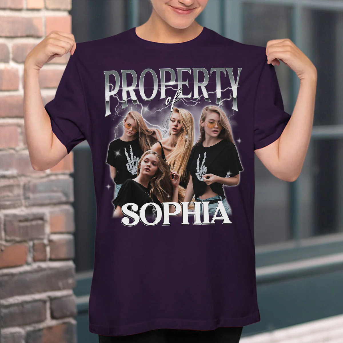 Property Vintage - Personalized Custom Unisex T-shirt - Image 3
