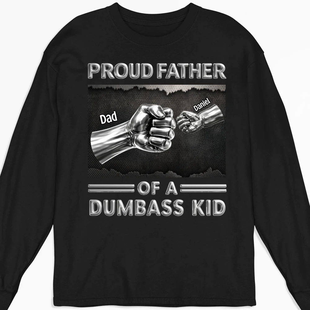 Proud Daddy - Personalized Custom Shirt - Image 10