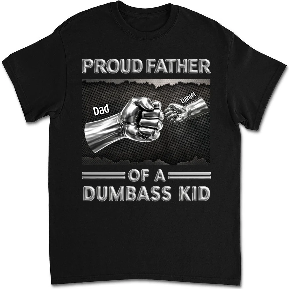 Proud Daddy - Personalized Custom Shirt - Image 6