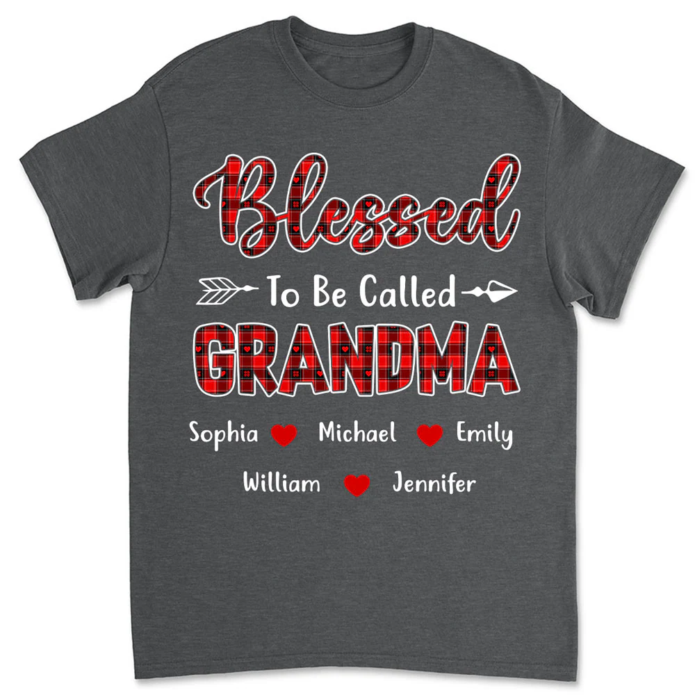 Proud Grandma - Personalized Custom Shirt