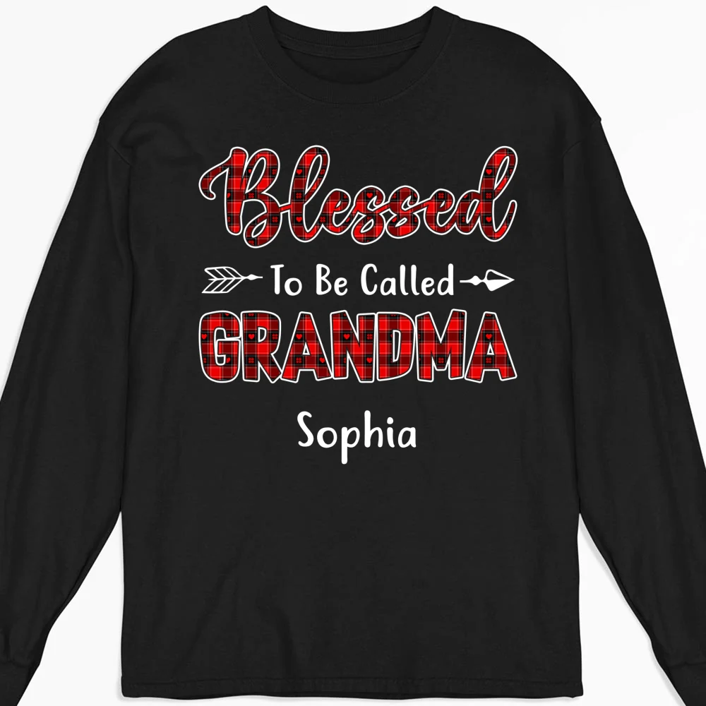 Proud Grandma - Personalized Custom Shirt - Image 10