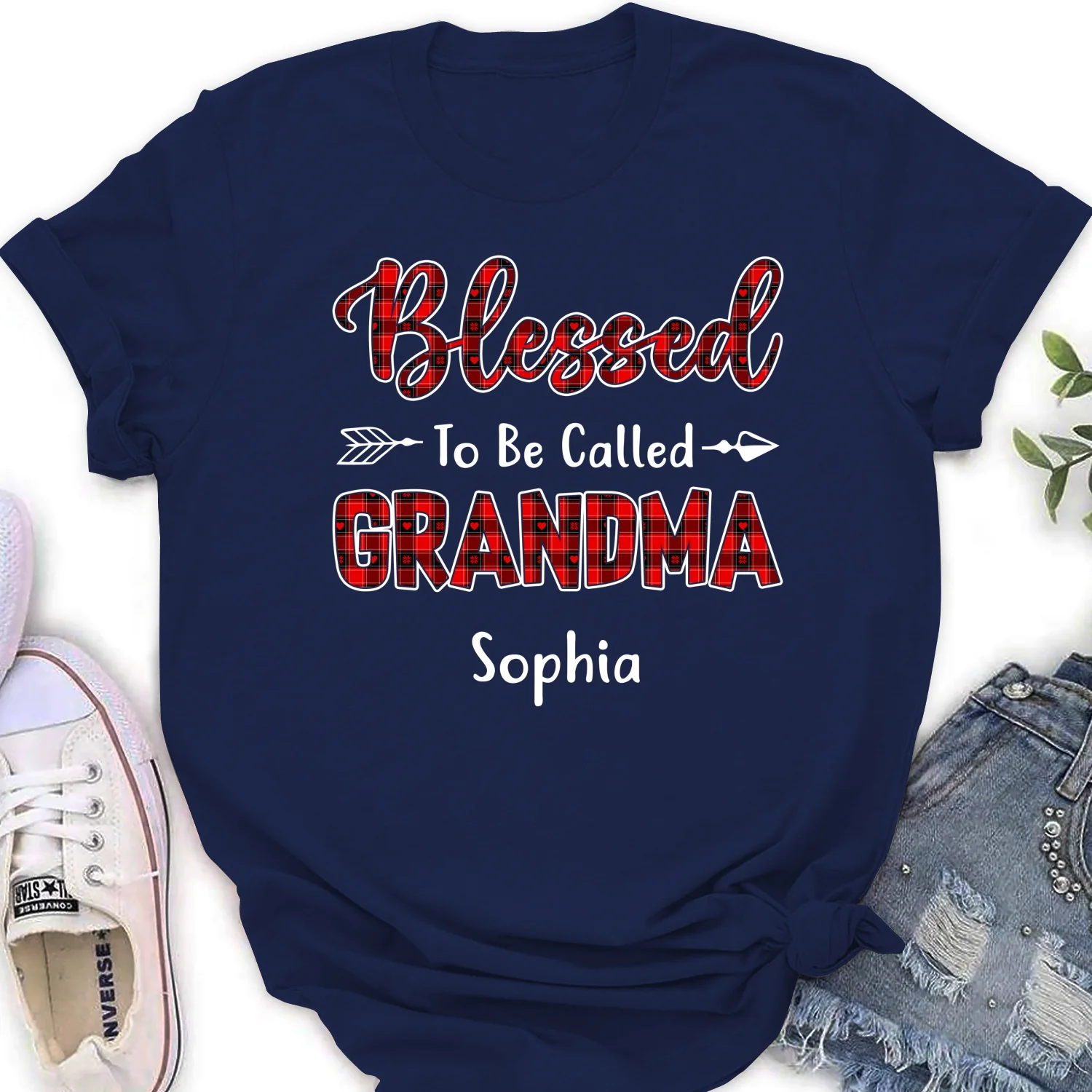 Proud Grandma - Personalized Custom Shirt - Image 18