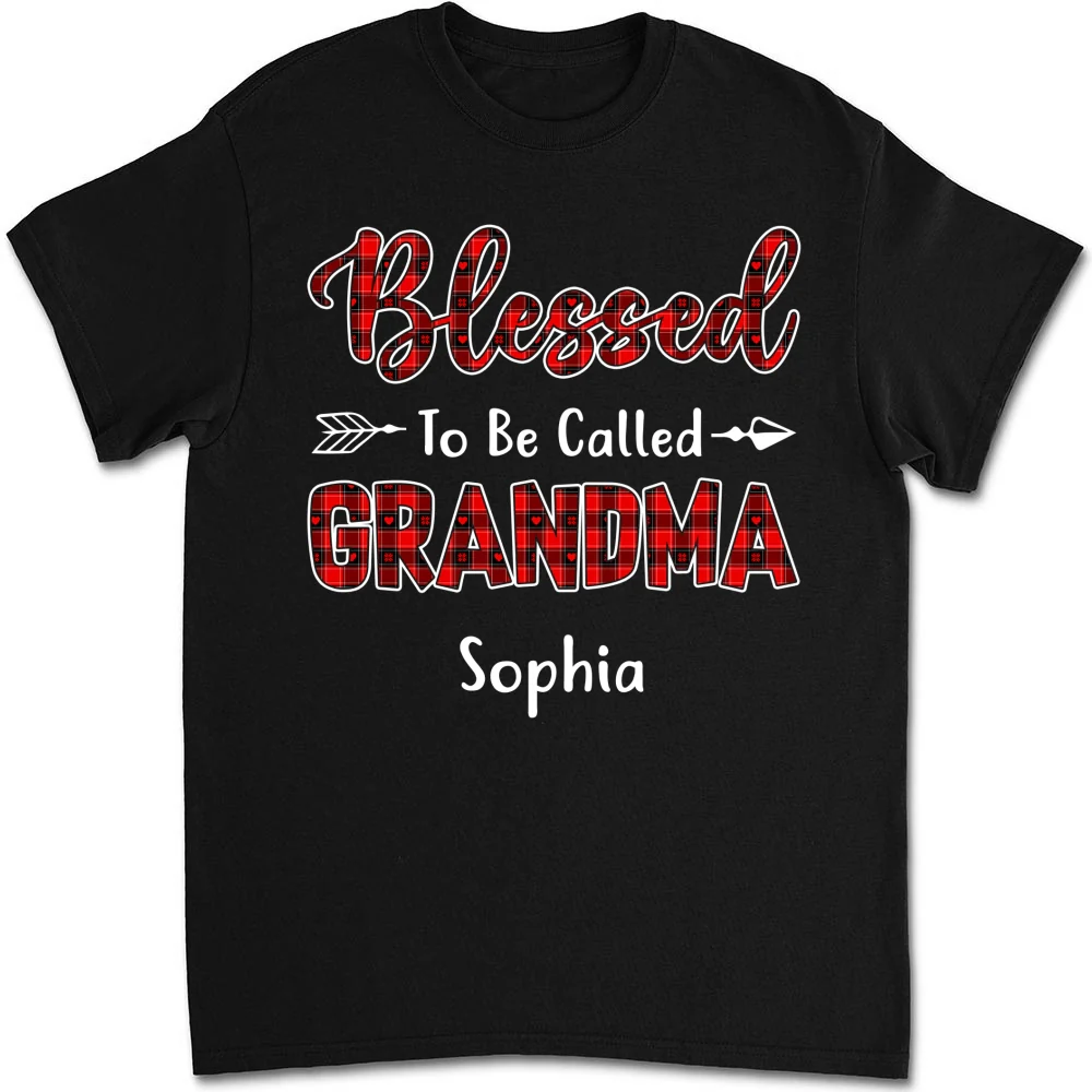 Proud Grandma - Personalized Custom Shirt - Image 6