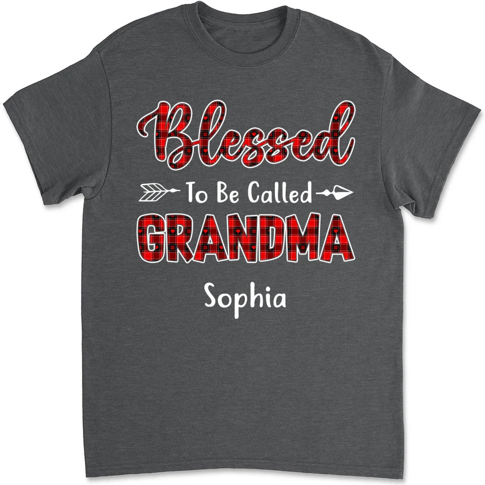 Proud Grandma - Personalized Custom Shirt - Image 7