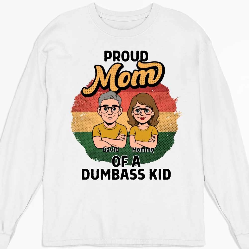 Proud Mom Of Kids - Personalized Custom Shirt - Image 10
