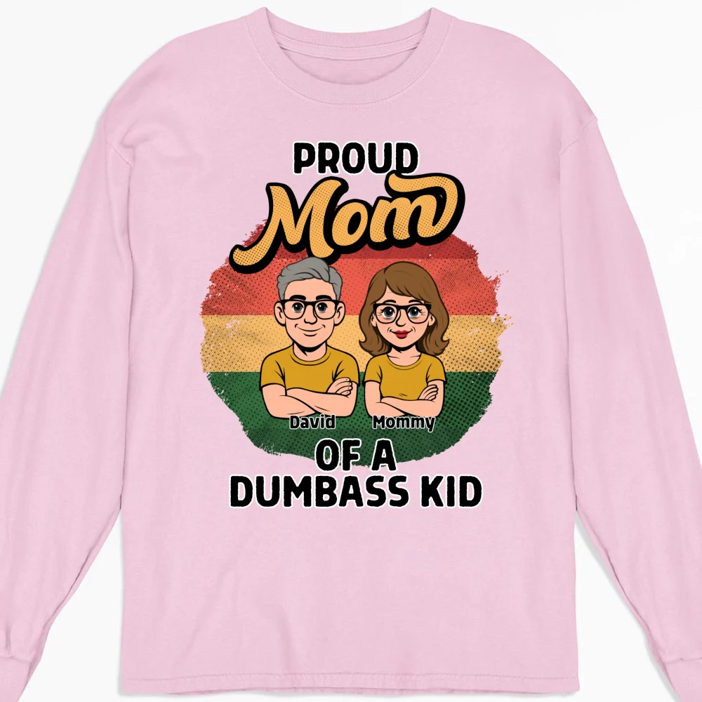 Proud Mom Of Kids - Personalized Custom Shirt - Image 12