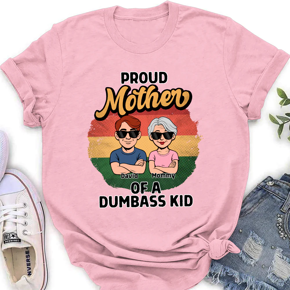 Proud Mom Of Kids - Personalized Custom Shirt - Image 5