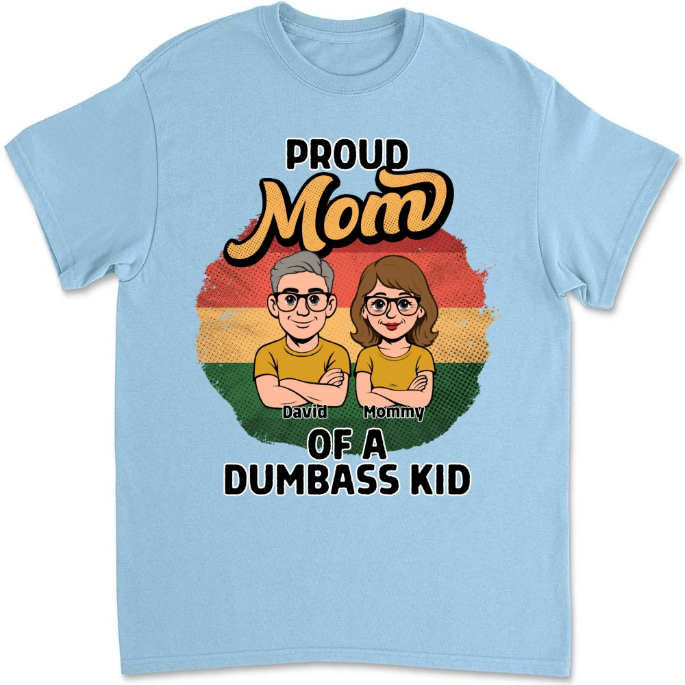 Proud Mom Of Kids - Personalized Custom Shirt - Image 8
