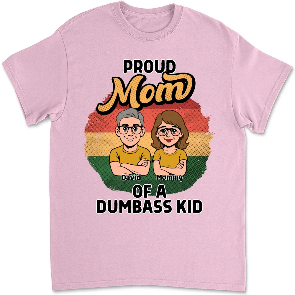Proud Mom Of Kids - Personalized Custom Shirt - Image 9