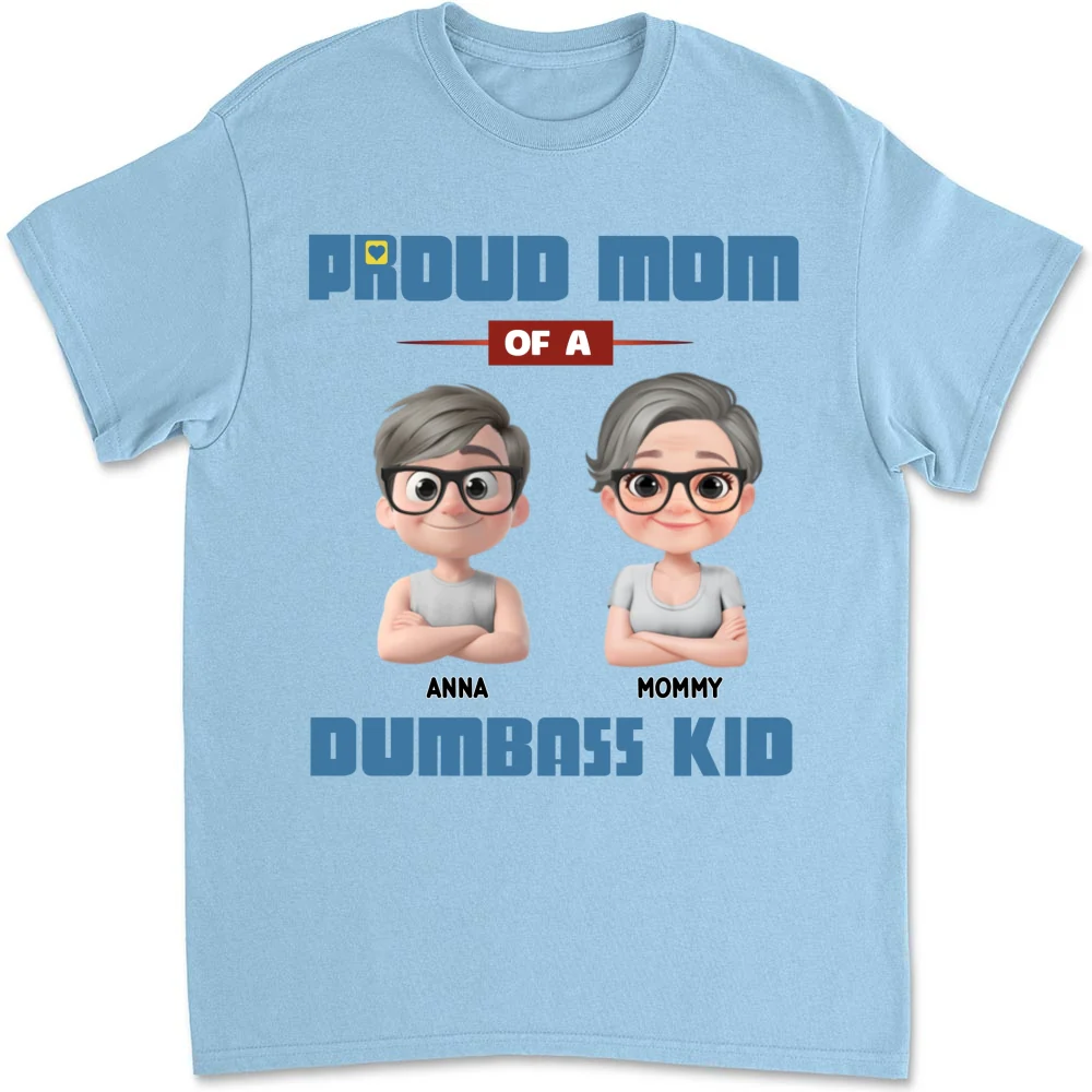 Proud Mom - Personalized Custom Shirt - Image 8