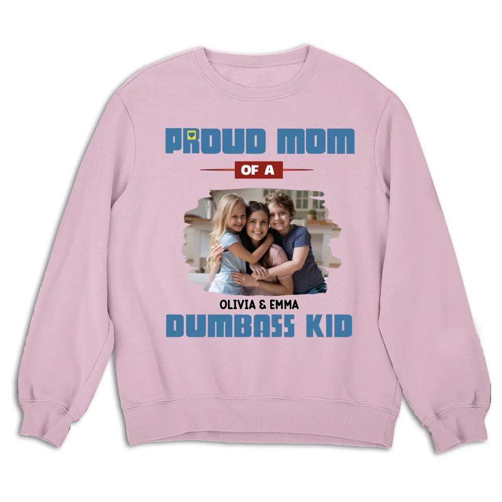 Proud Mom Photo - Personalized Custom Shirt - Image 14