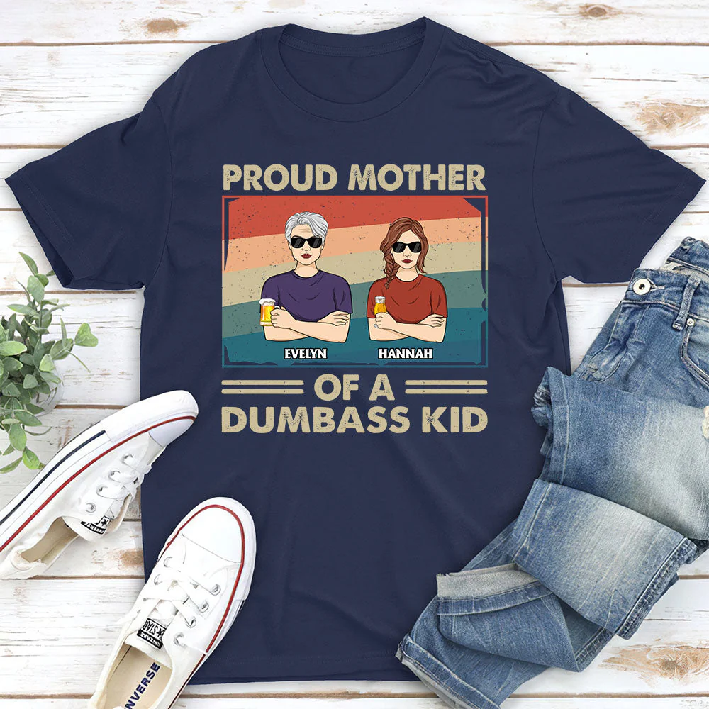 Proud Mother Of A Few Kids - Personalized Custom Unisex T-shirt - Image 3