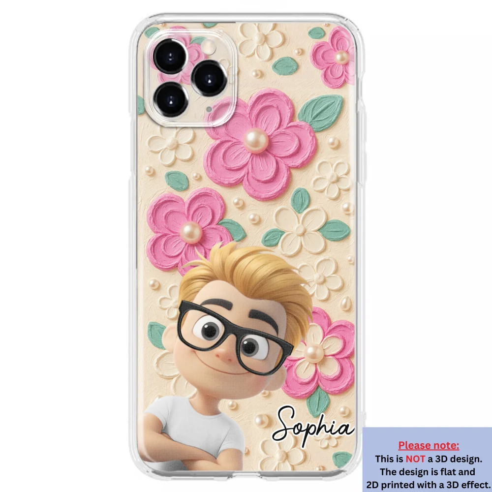 Proud Of Being Grandma - Personalized Custom 3D Effect Phone Case - Image 10