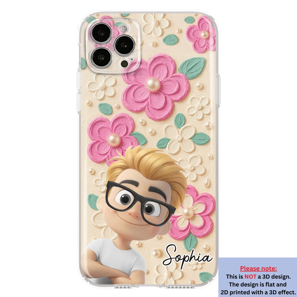 Proud Of Being Grandma - Personalized Custom 3D Effect Phone Case - Image 16