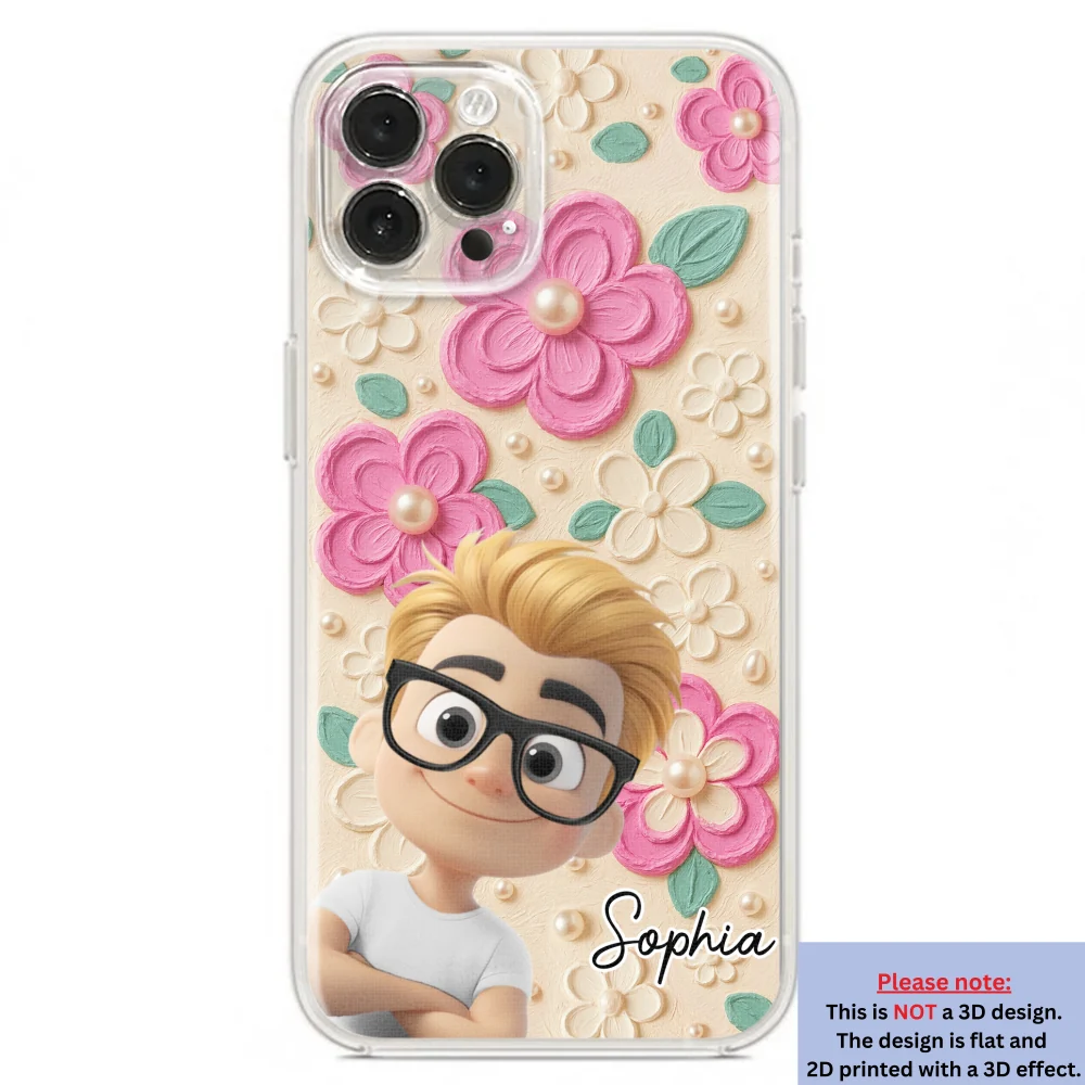 Proud Of Being Grandma - Personalized Custom 3D Effect Phone Case - Image 19