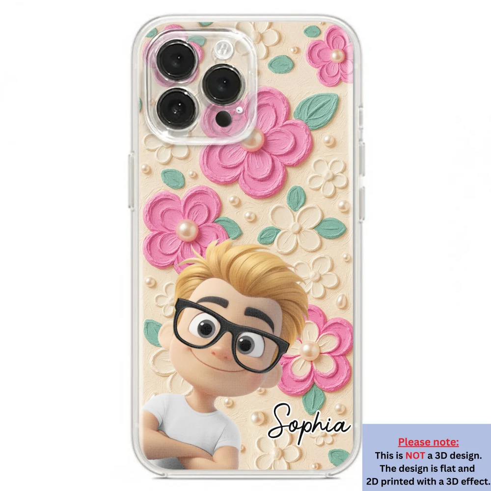 Proud Of Being Grandma - Personalized Custom 3D Effect Phone Case - Image 20