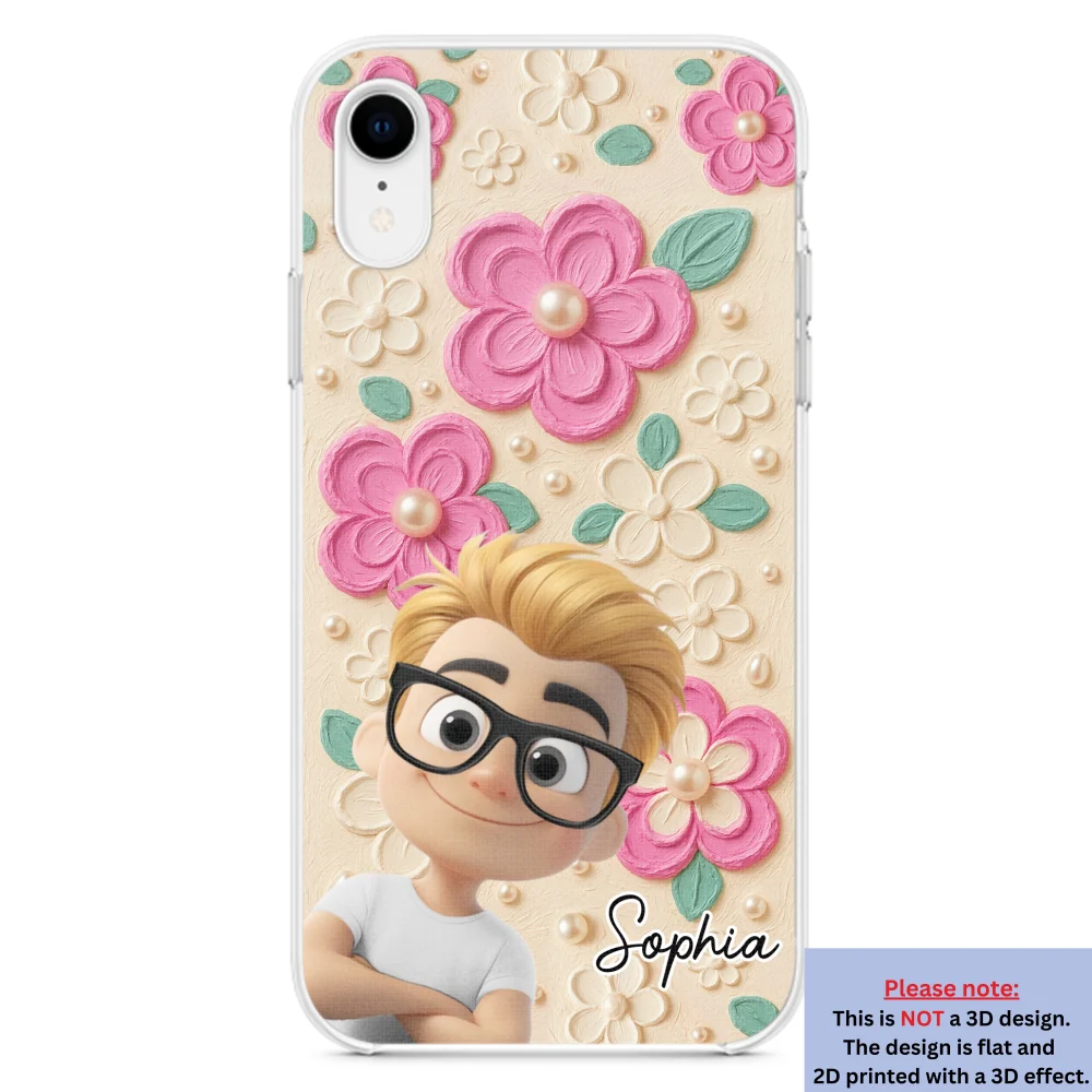 Proud Of Being Grandma - Personalized Custom 3D Effect Phone Case - Image 23