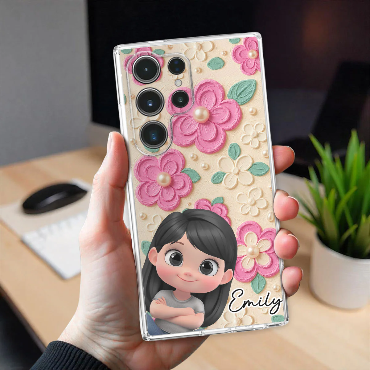 Proud Of Being Grandma - Personalized Custom 3D Effect Phone Case - Image 5