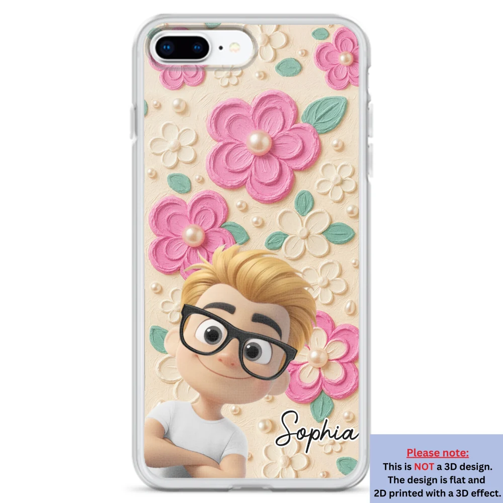 Proud Of Being Grandma - Personalized Custom 3D Effect Phone Case - Image 7