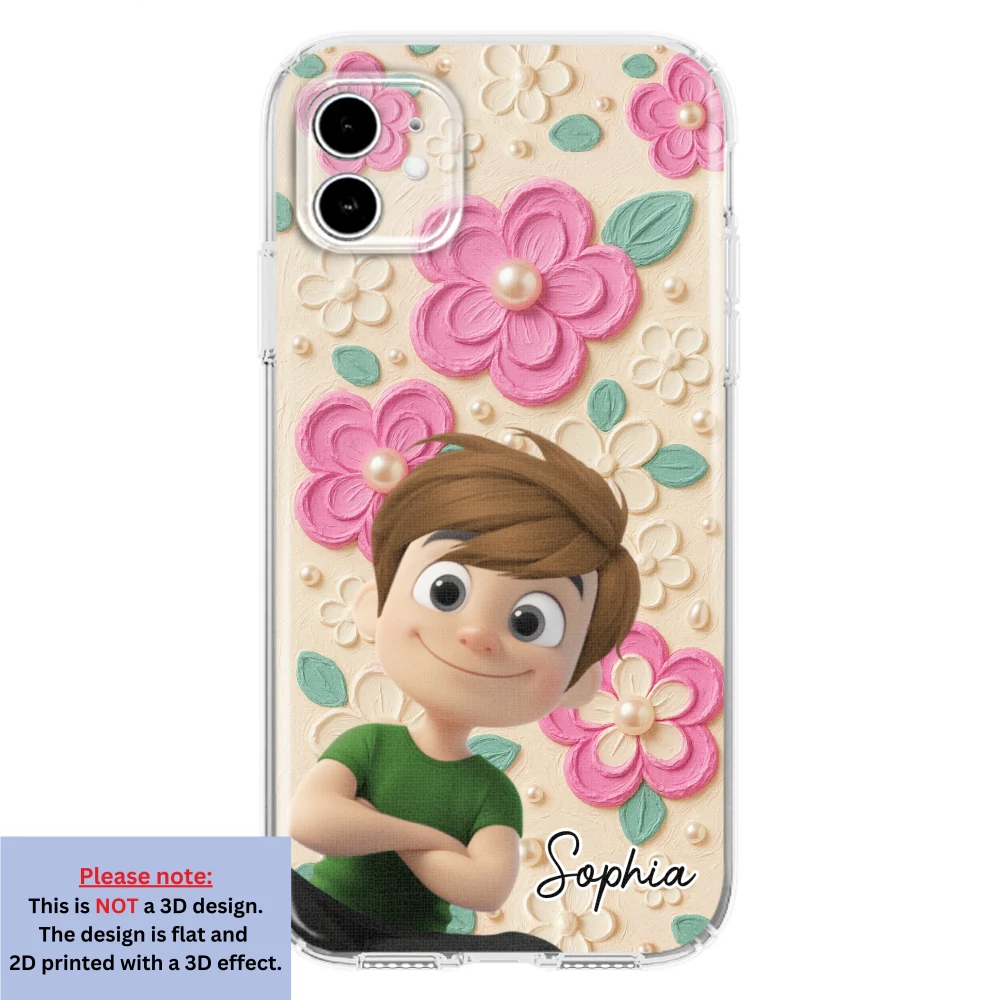 Proud Of Being Grandma Ver 2 - Personalized Custom 3D Effect Phone Case - Image 10
