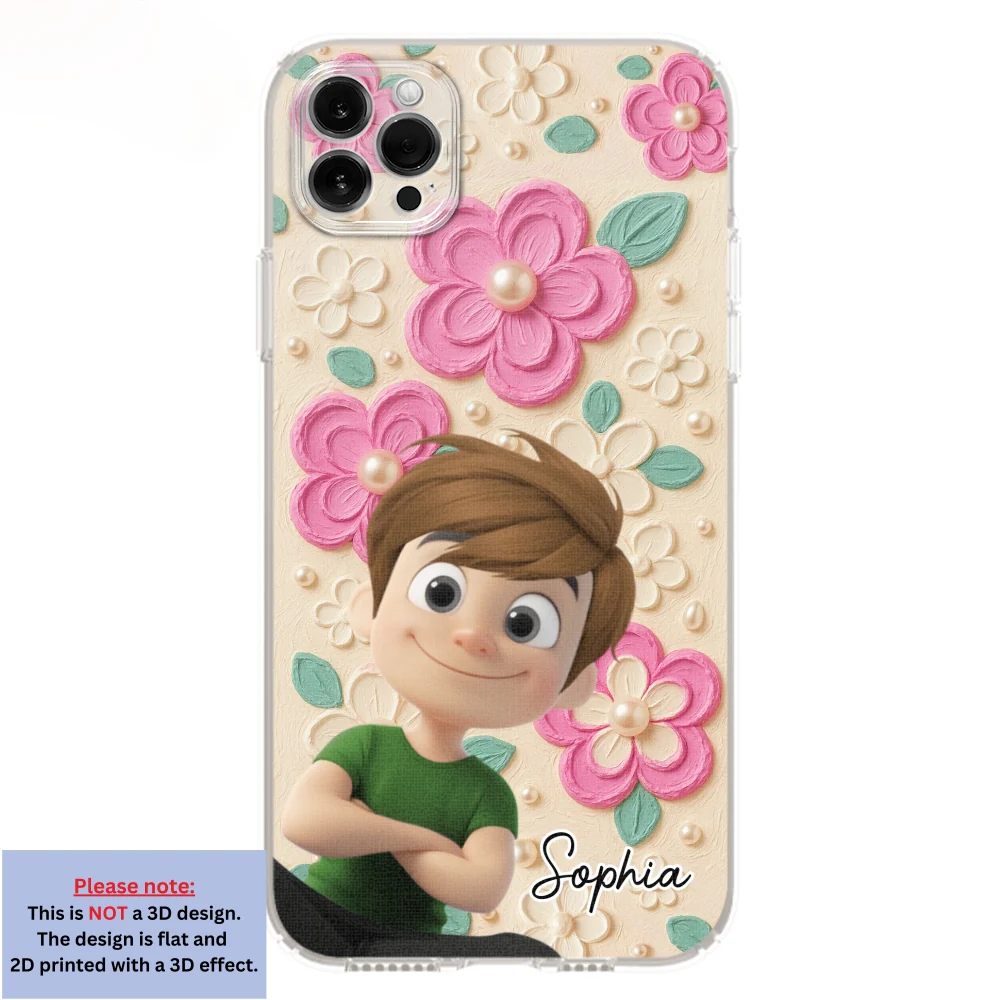 Proud Of Being Grandma Ver 2 - Personalized Custom 3D Effect Phone Case - Image 11