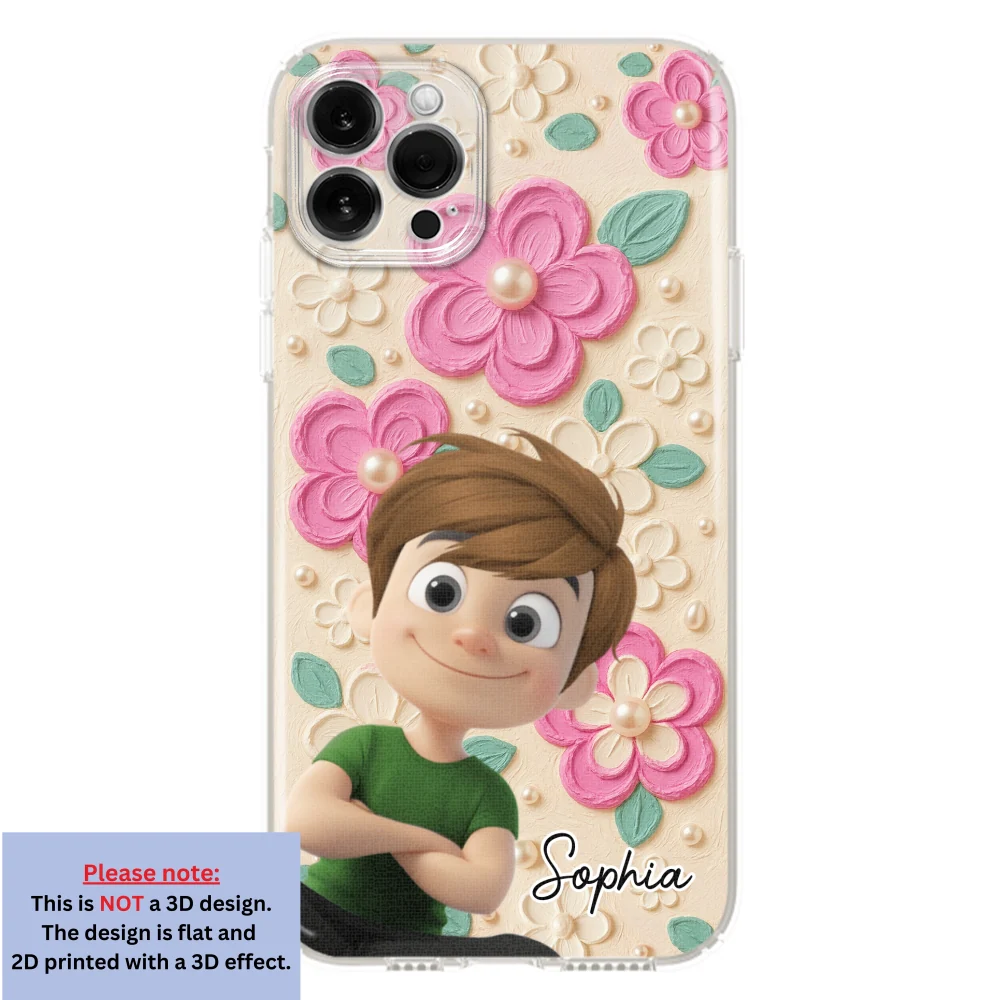Proud Of Being Grandma Ver 2 - Personalized Custom 3D Effect Phone Case - Image 12