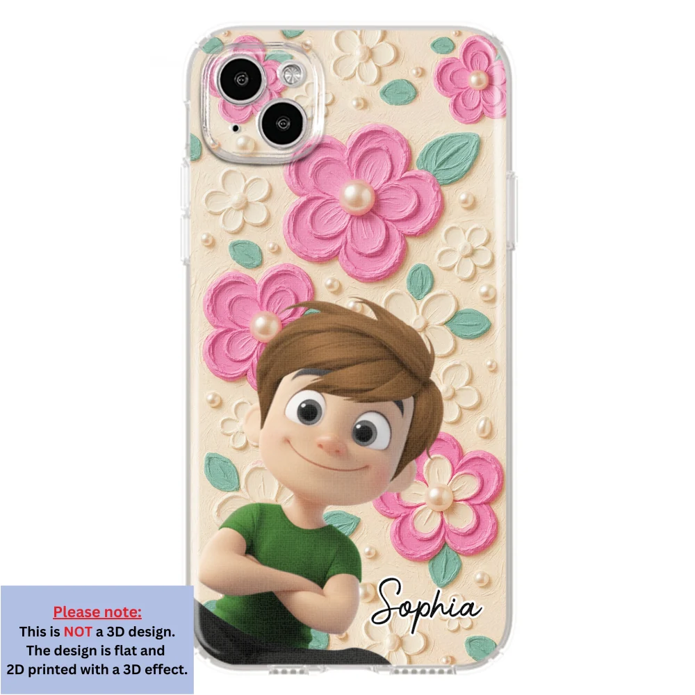 Proud Of Being Grandma Ver 2 - Personalized Custom 3D Effect Phone Case - Image 13