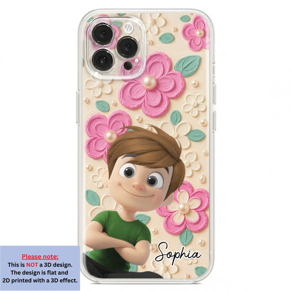Proud Of Being Grandma Ver 2 - Personalized Custom 3D Effect Phone Case - Image 18