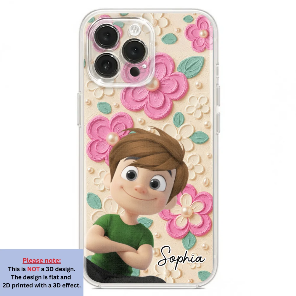 Proud Of Being Grandma Ver 2 - Personalized Custom 3D Effect Phone Case - Image 19