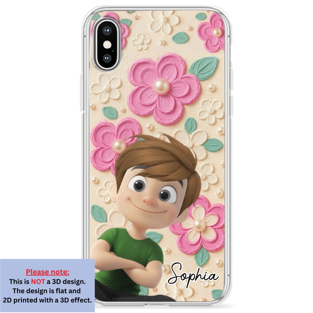 Proud Of Being Grandma Ver 2 - Personalized Custom 3D Effect Phone Case - Image 24