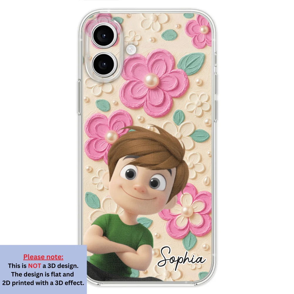 Proud Of Being Grandma Ver 2 - Personalized Custom 3D Effect Phone Case - Image 25