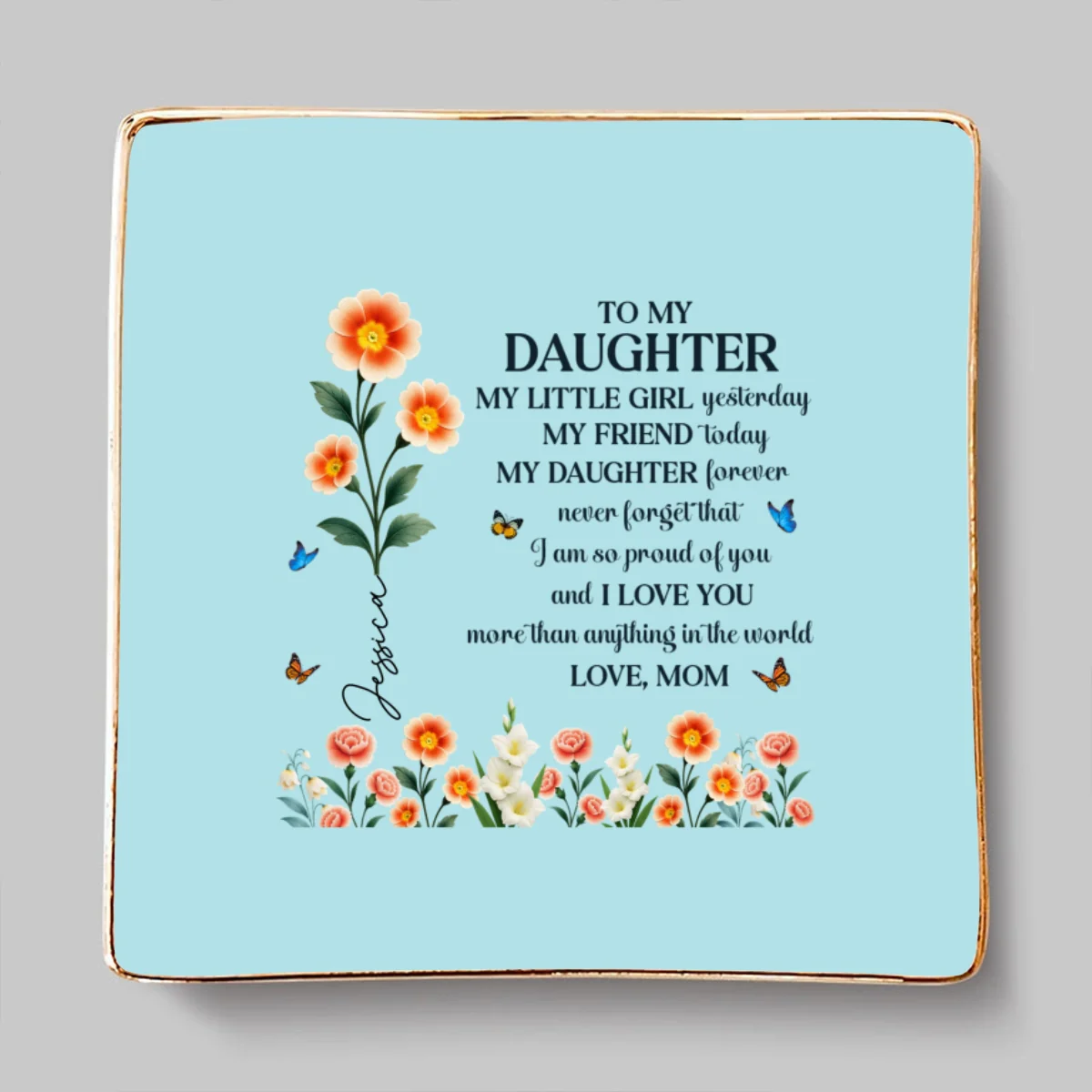 Proud Of You More Than Anything - Personalized Custom Jewelry Dish - Image 6