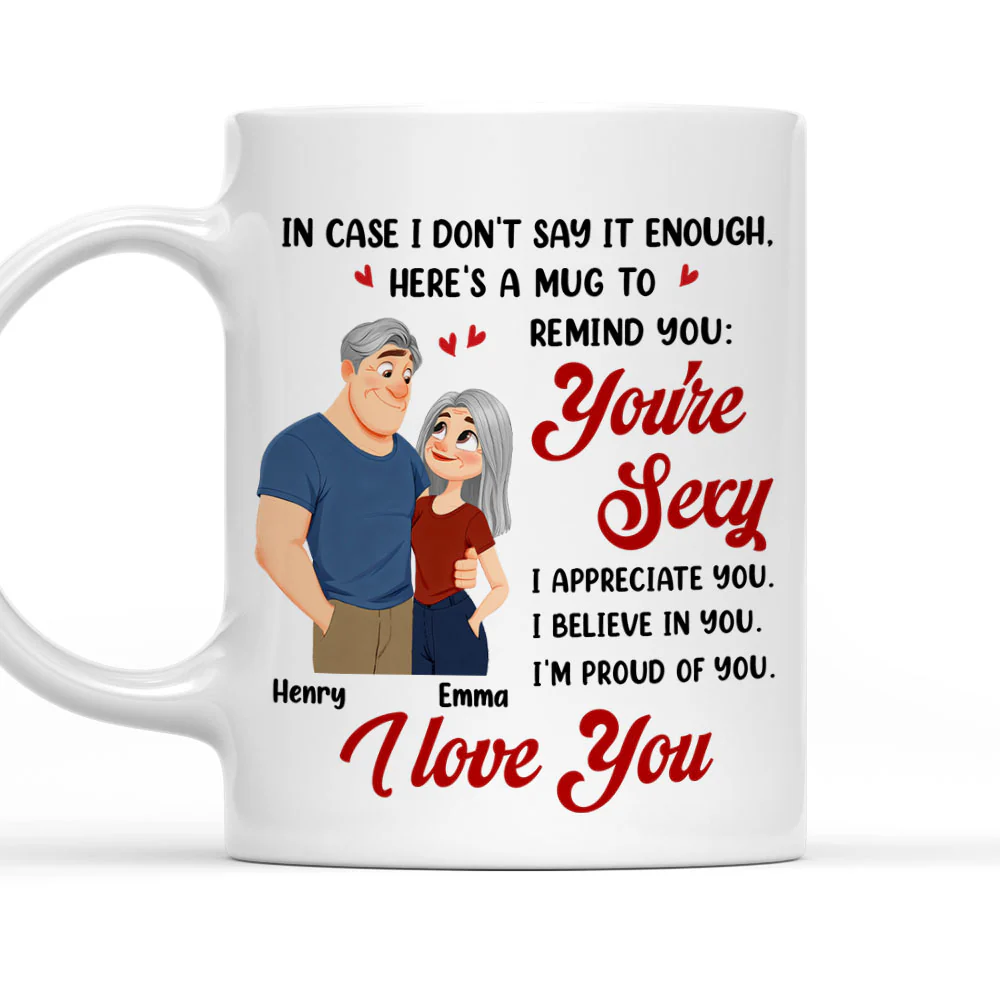 Proud Of You - Personalized Custom Coffee Mug