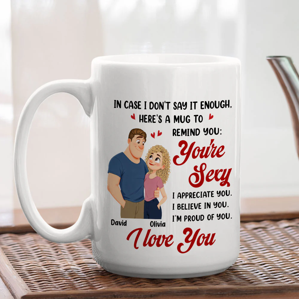 Proud Of You - Personalized Custom Coffee Mug - Image 5