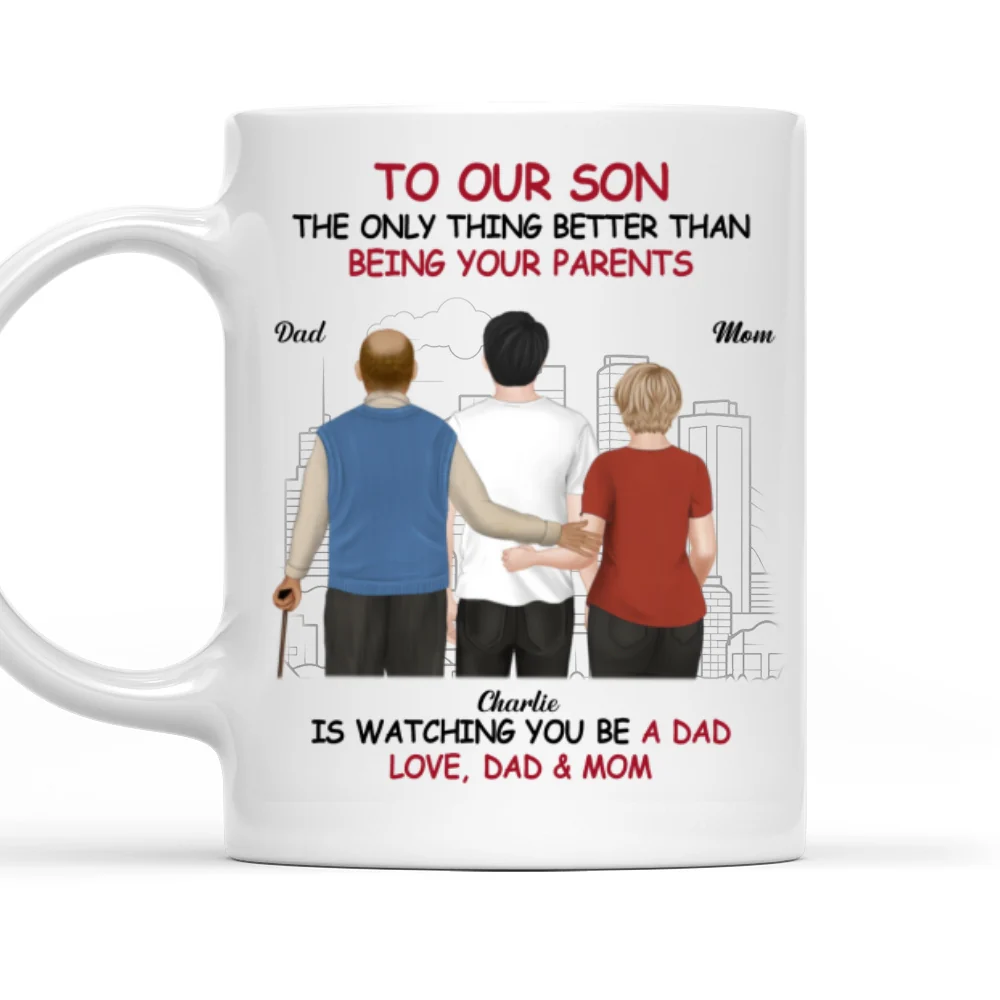 Proud Of You - Personalized Custom Coffee Mug - Image 7