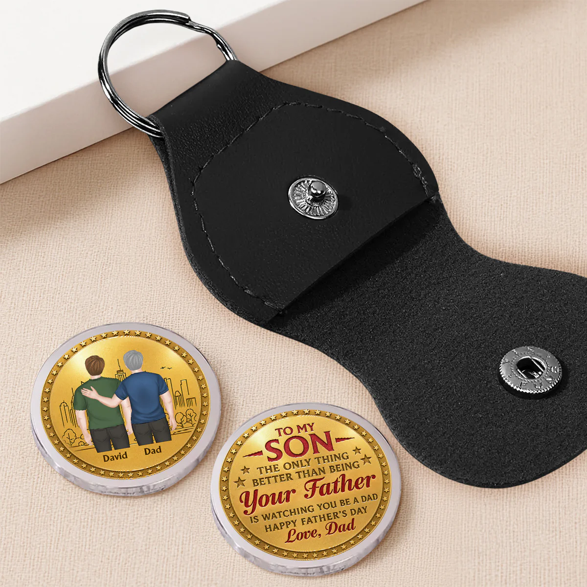 Proud Of You - Personalized Custom Pocket Hug - Image 2