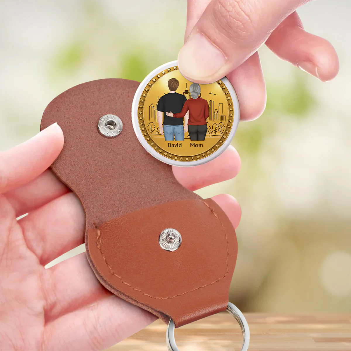 Proud Of You - Personalized Custom Pocket Hug - Image 3