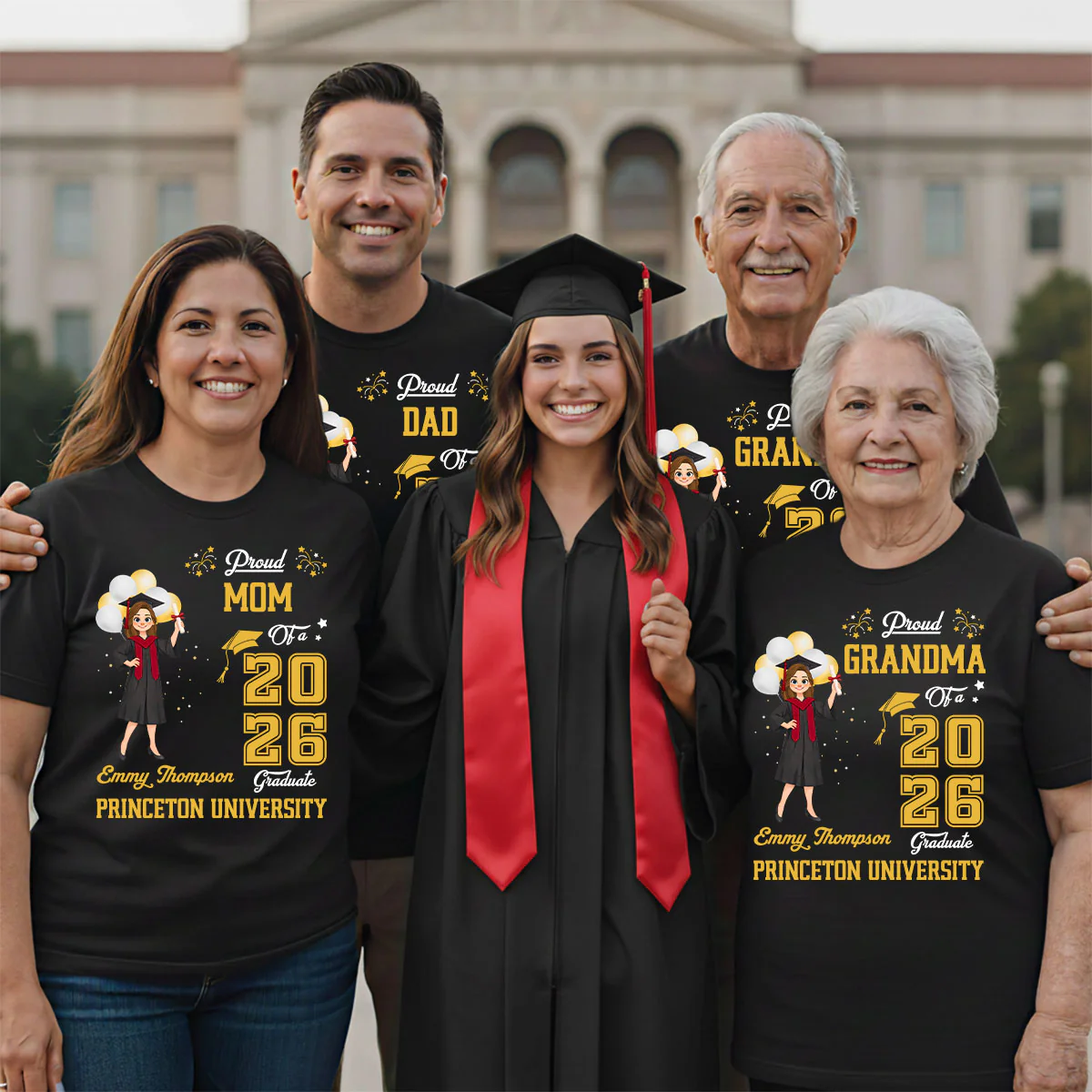 Proud Of You - Personalized Custom Shirt