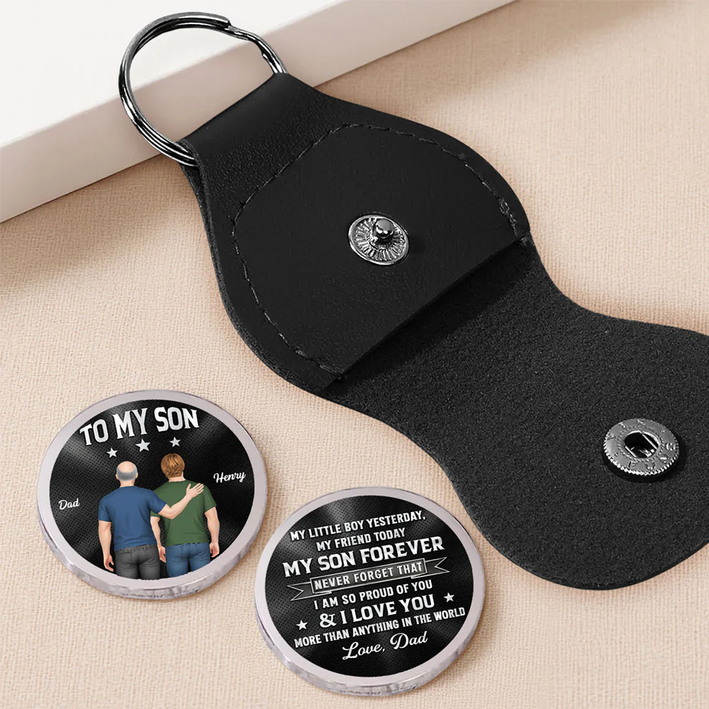 Proud Of You Son - Personalized Custom Pocket Hug - Image 2